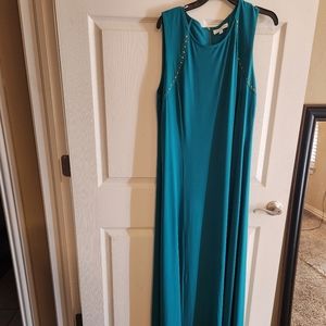 Spense Teal Maxi Dress